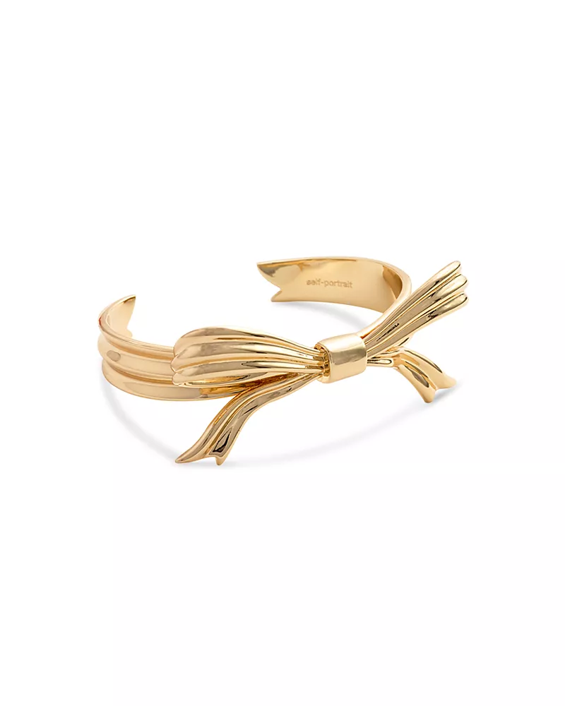 Self Portrait Bow Cuff Bracelet