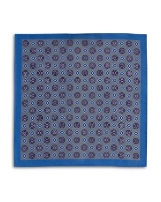 Medallion Silk Pocket Square - Exclusive