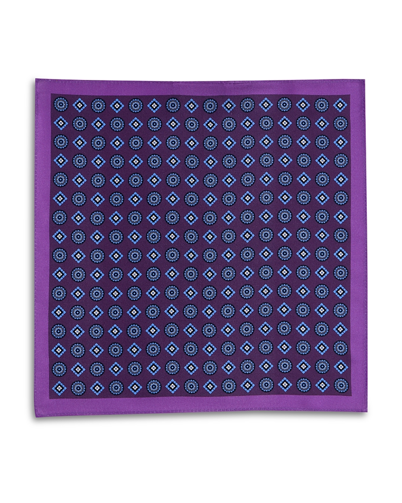 The Men's Store At Bloomingdale's Medallion Silk Pocket Square - Exclusive · OS