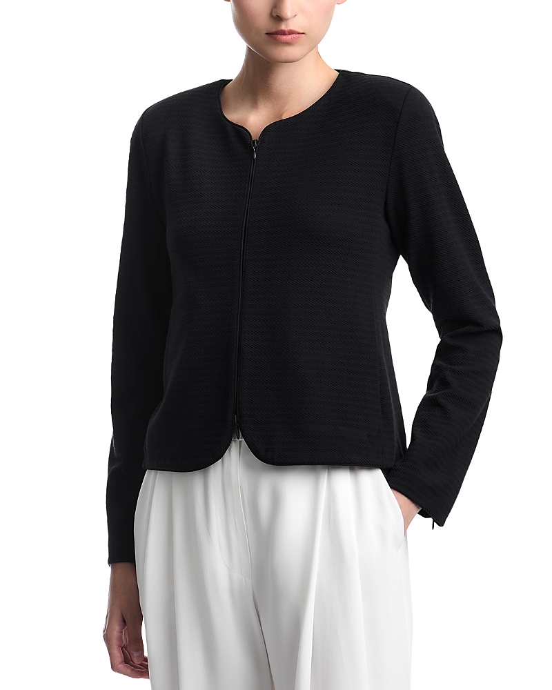 Emporio Armani Jersey Jacquard Blazer