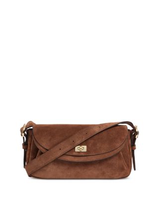 Le Mambo Medium Suede Shoulder Bag