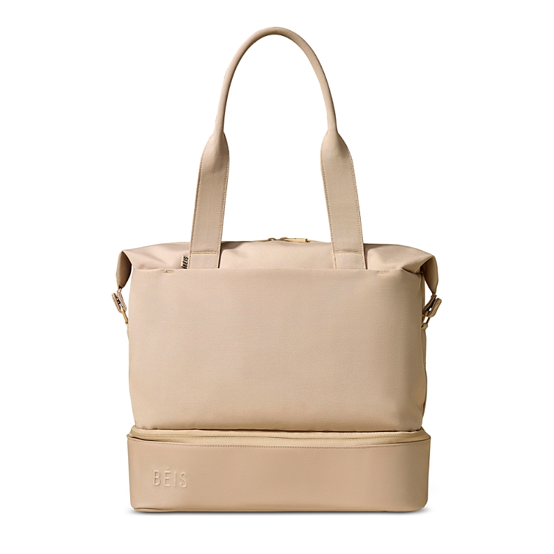 BEIS The Mini Weekender in Beige