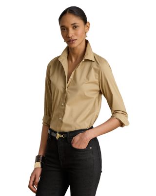 Stretch Cotton Blend Shirt