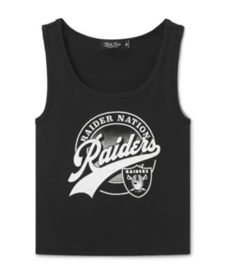 Women's NFL Las Vegas Raiders Cropped Tank