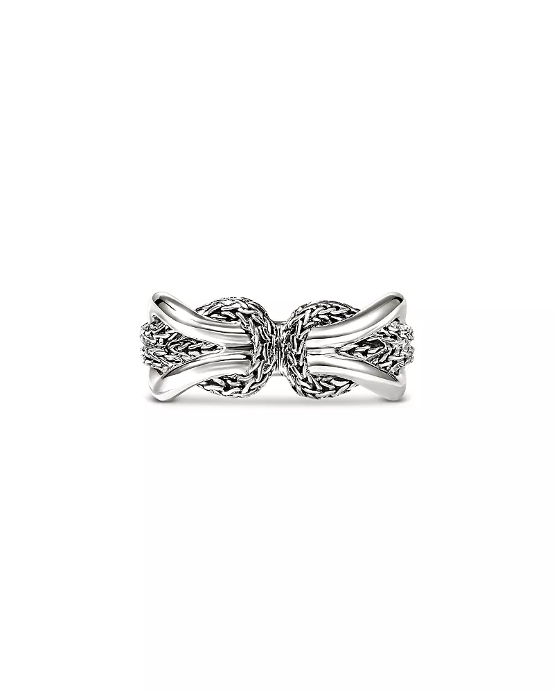 John Hardy Sterling Silver Love Knot Infinite Ring