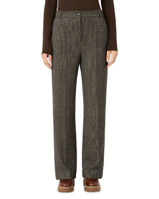 Wkdorata Micro Jacquard Jersey Straight Trousers