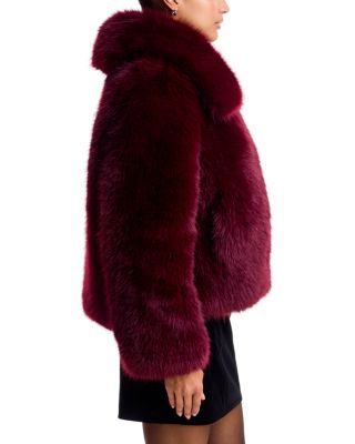 Faux Fur Collar Jacket - Exclusive - thumbnail 5