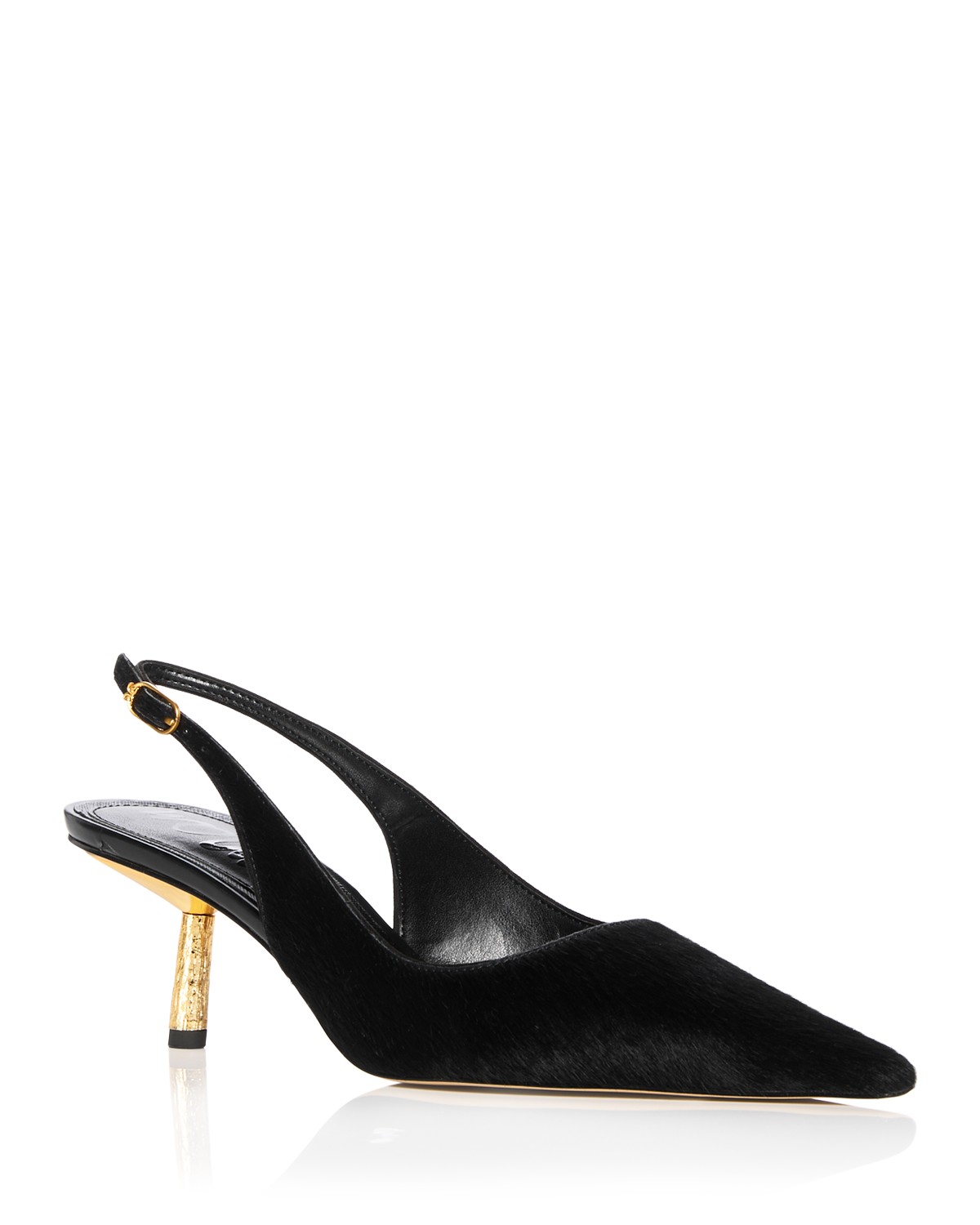 Women's Bianka Calf Hair Slingback Pumps