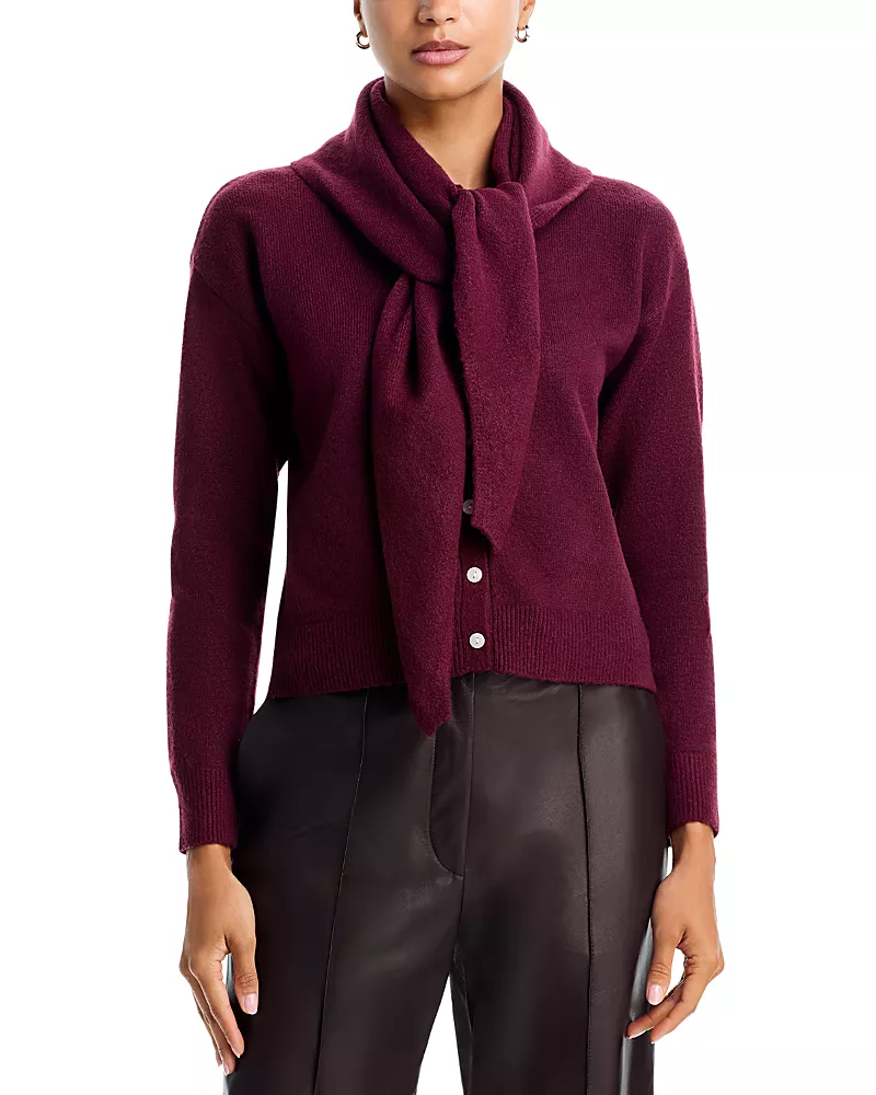 Aqua Scarf Cardigan - Exclusive