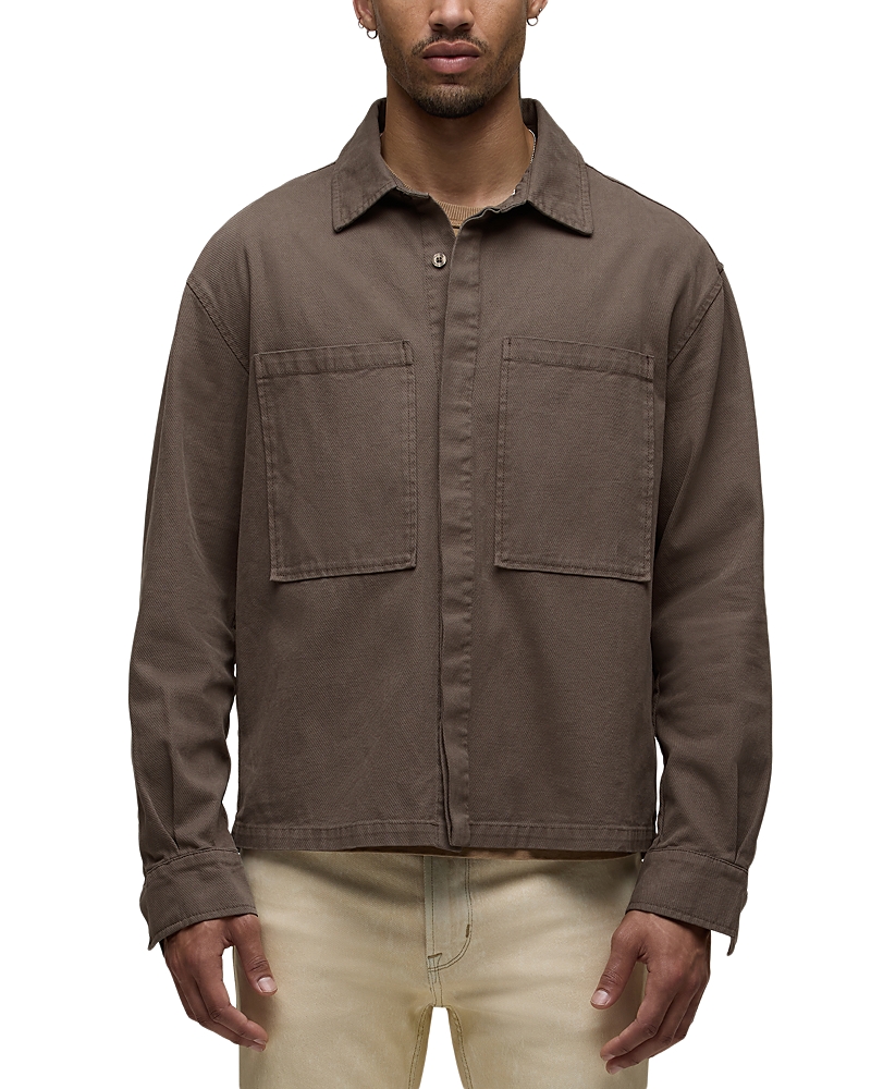 Hudson Relaxed Cotton Pocket Overshirt