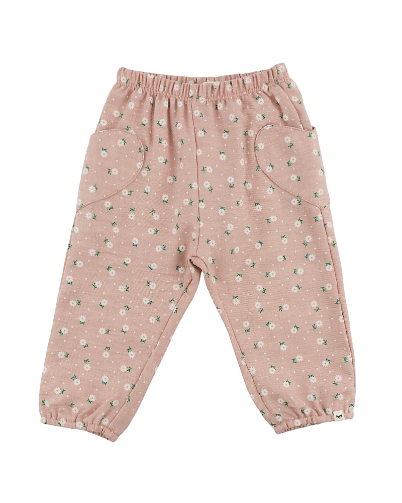 oh baby! Girls' Sunburst Heart Side Pocket Pant - Baby, Little Kid