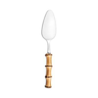 Bamboo Handle Cake Server
