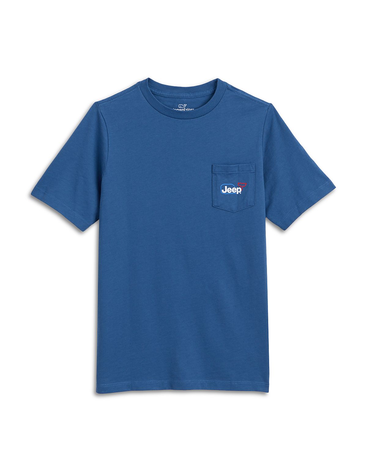 Vineyard Vines x Jeep Boys' Logo Pocket Cotton Tee - Little Kid, Big Kid