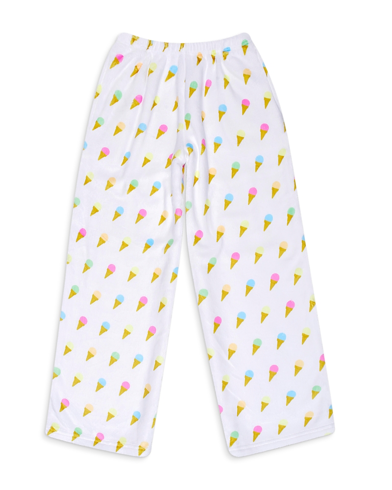 Iscream Girls' Sweet Scoops Plush Pants - Little Kid, Big Kid