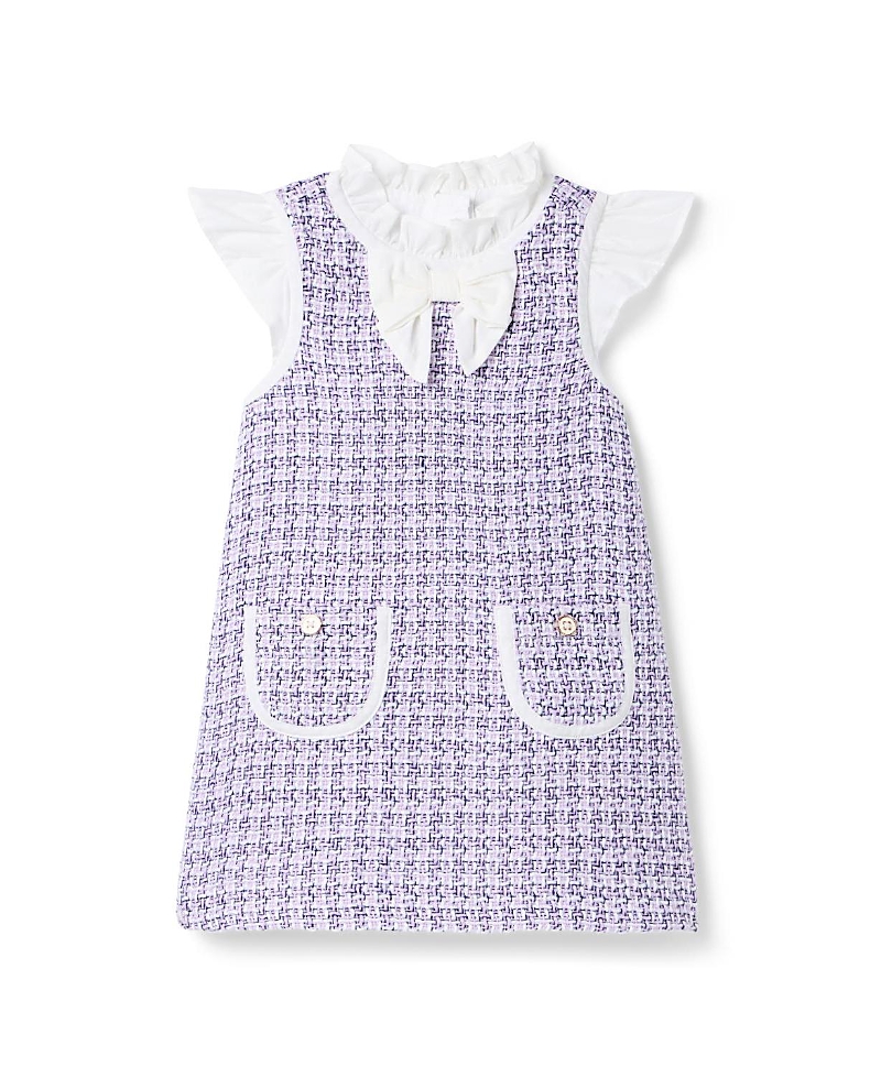 Janie and Jack Girls' The Tweed Bow Dress - Baby, Little Kid, Big Kid