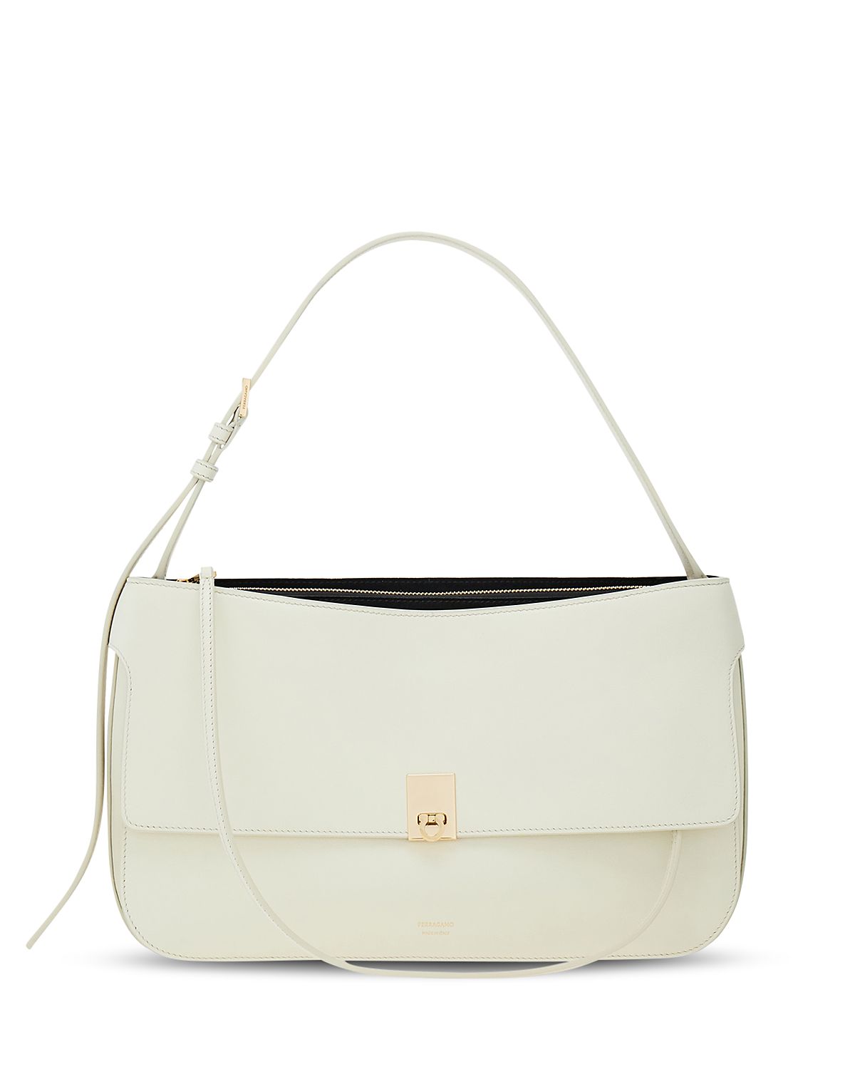 Ferragamo Cara Leather Shoulder Bag