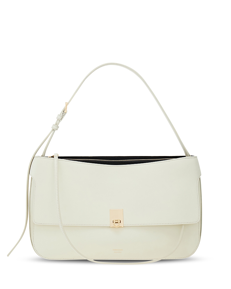 Ferragamo Cara Leather Shoulder Bag · OS