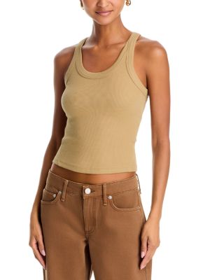 rag & bone The Essential Rib Wide String Tank Top