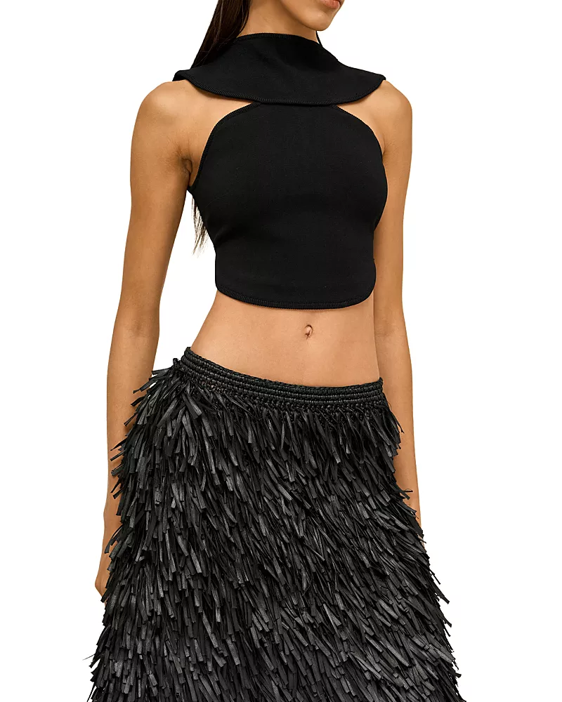 Cult Gaia Kevi Cutout Top