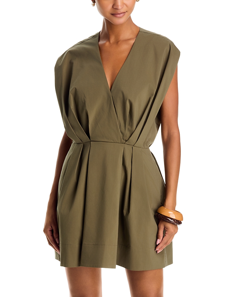 Simkhai Sefi Cotton Blend Mini Dress
