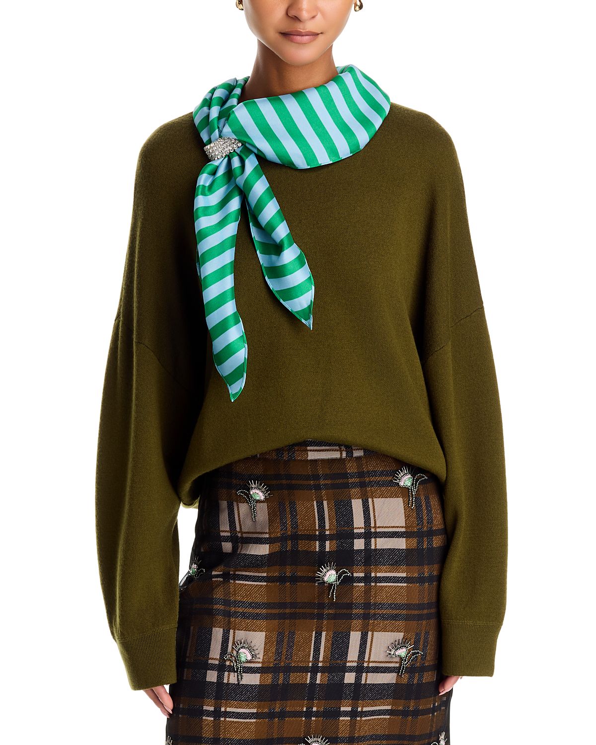 Essentiel Antwerp Kurtis Pullover Sweater and Scarf