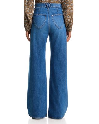 Grant High Rise Wide Leg Jeans in Wanderer - thumbnail 3