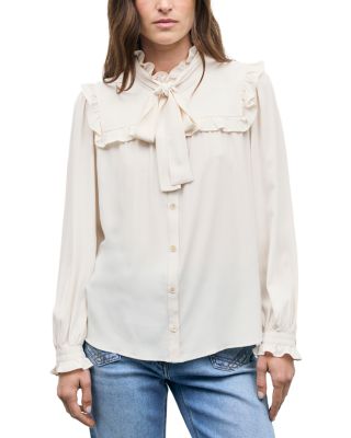 Leia Ruffle Trim Blouse