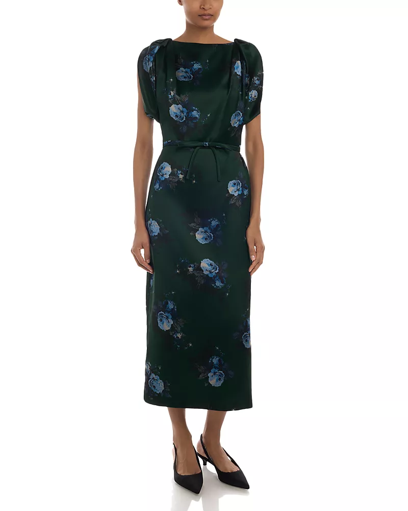 Erdem Duchess Midi Pencil Dress