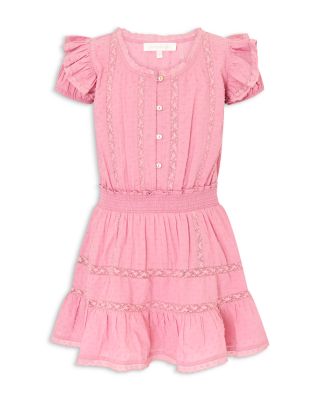 Girls' Jeriana Tween Lace Trim Dress - Big Kid