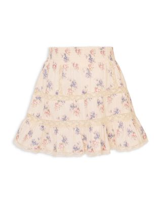 Girls' Bradie Tween Lace Trim Skirt - Big Kid 