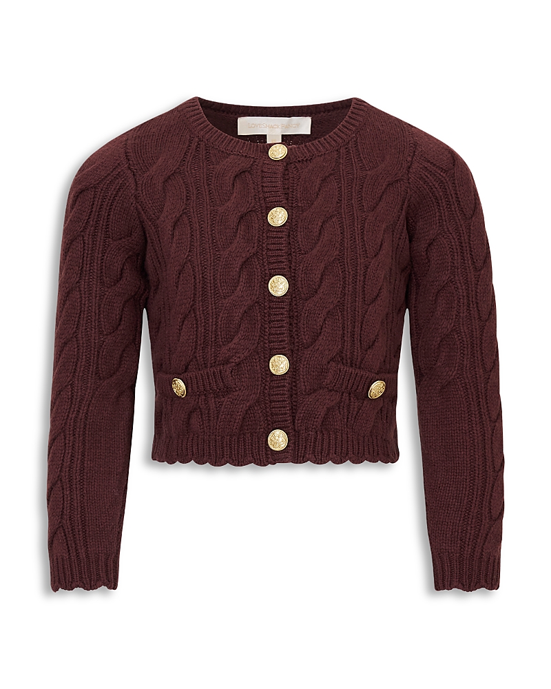 LoveShackFancy Girls' Kenderson Tween Cardigan - Big Kid