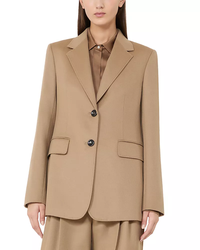 Max Mara Studio Mstvolpino Wool Blazer
