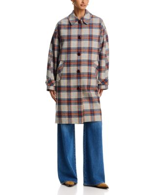 Laurent Wool Blend Dickey Coat