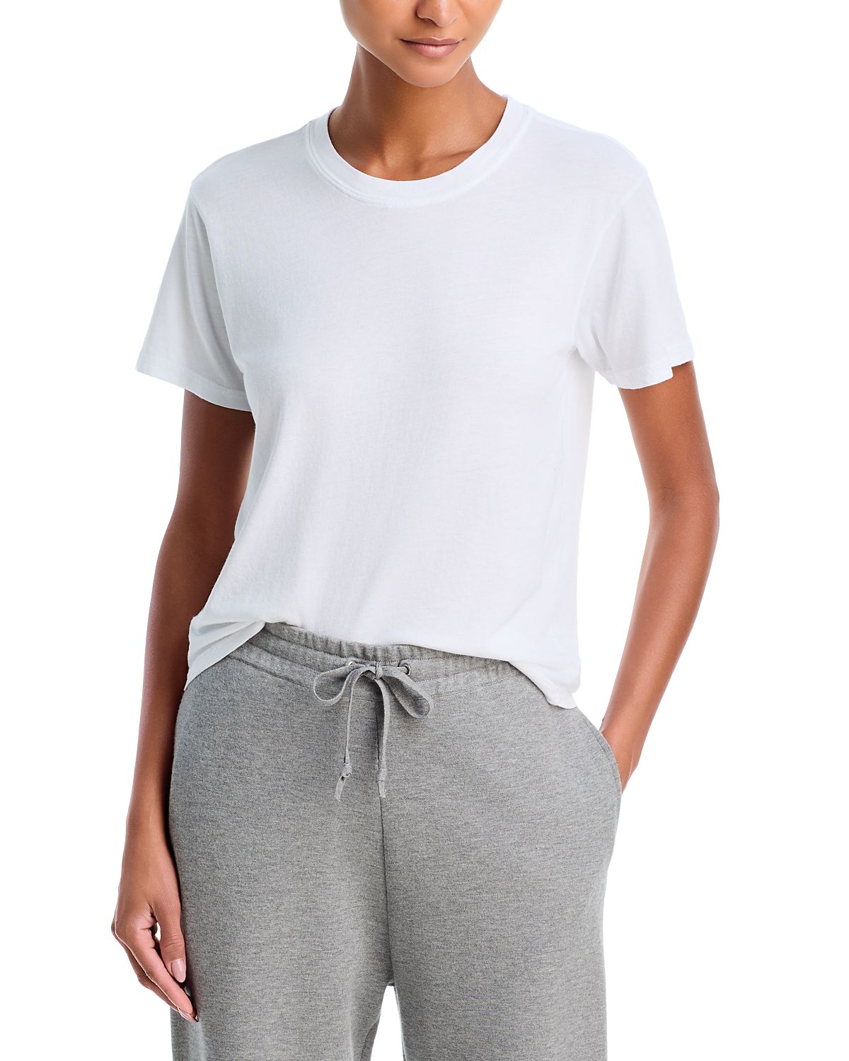Aqua Olivia Baby Short Sleeve Cotton Tee - Exclusive