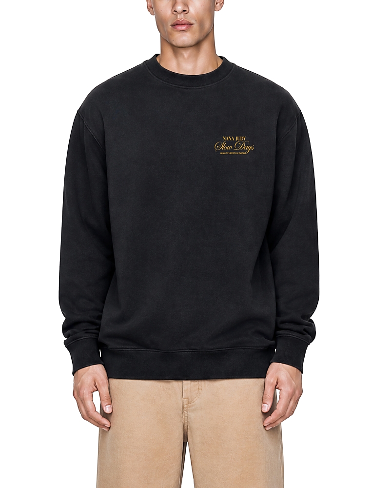 nANA jUDY Relaxed Fit Manoir Graphic Sweater