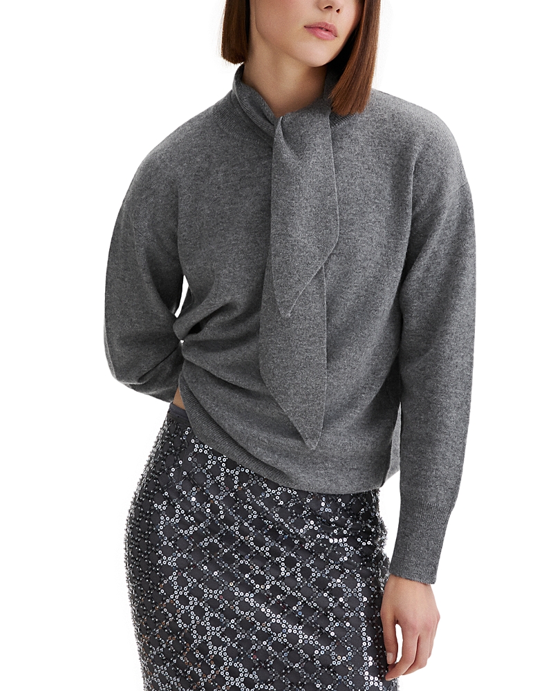 Marella Mlsgiochi Wool Cashmere Scarf Sweater
