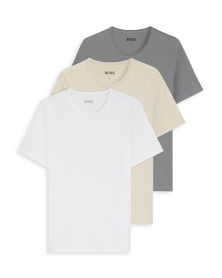 Classic Crewneck Cotton T-Shirts, Pack of 3