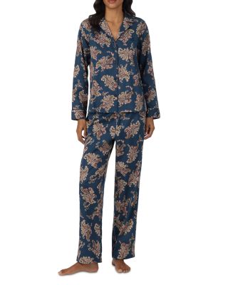 Cotton Blend Long Pajama Set - Exclusive