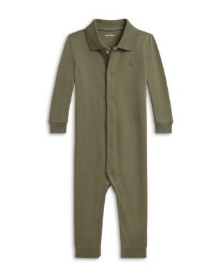 Boys' Soft Cotton Polo Coverall - Baby
