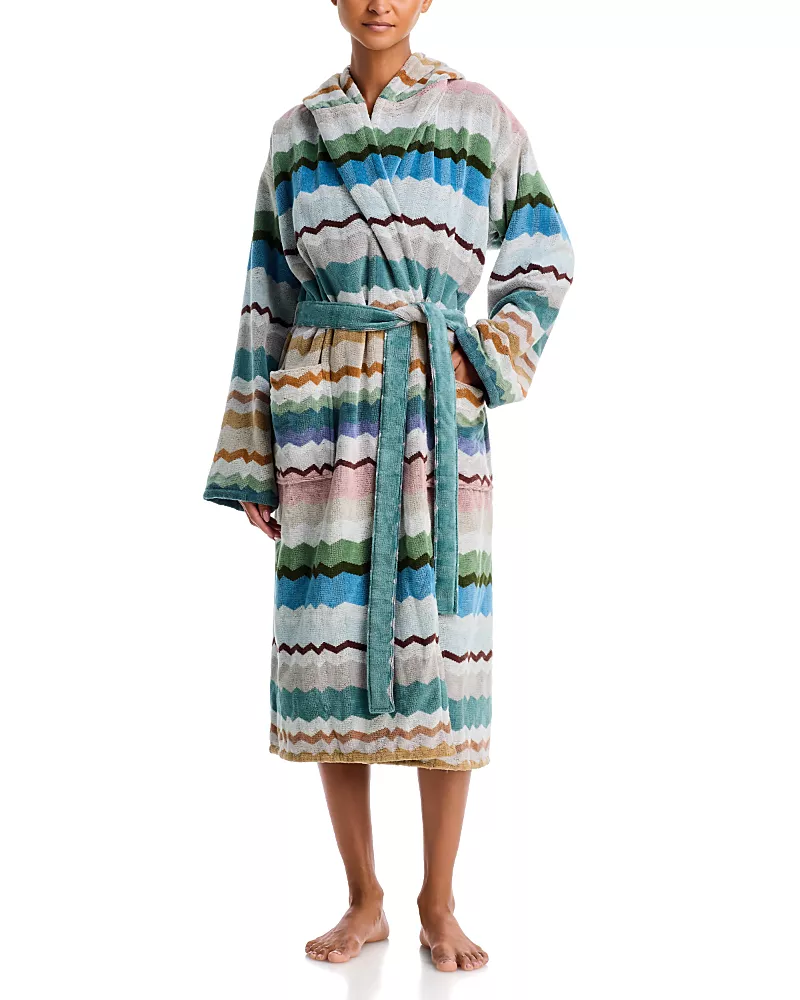 Missoni Eva Hooded Bathrobe