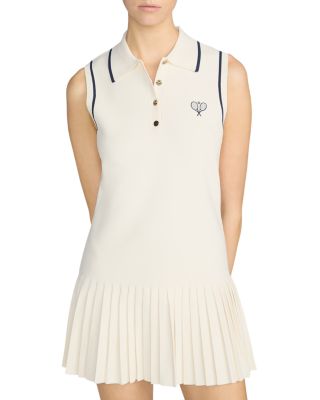 The Tennis Pleated Mini Dress