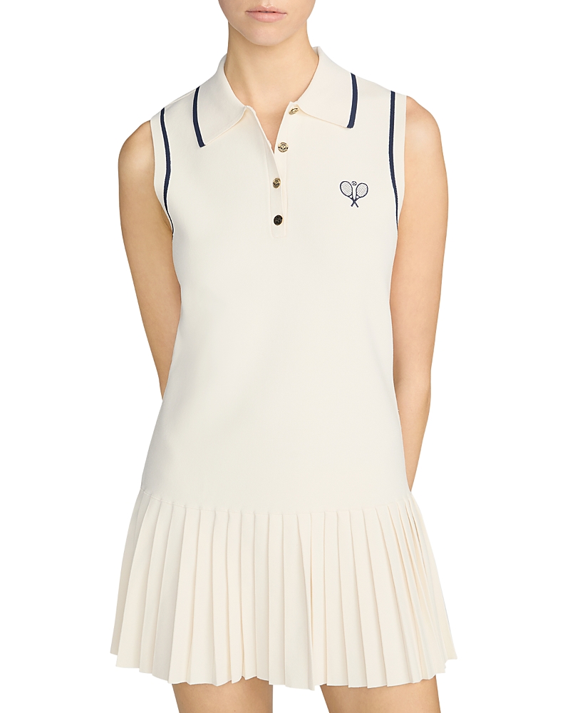 Frame The Tennis Pleated Mini Dress