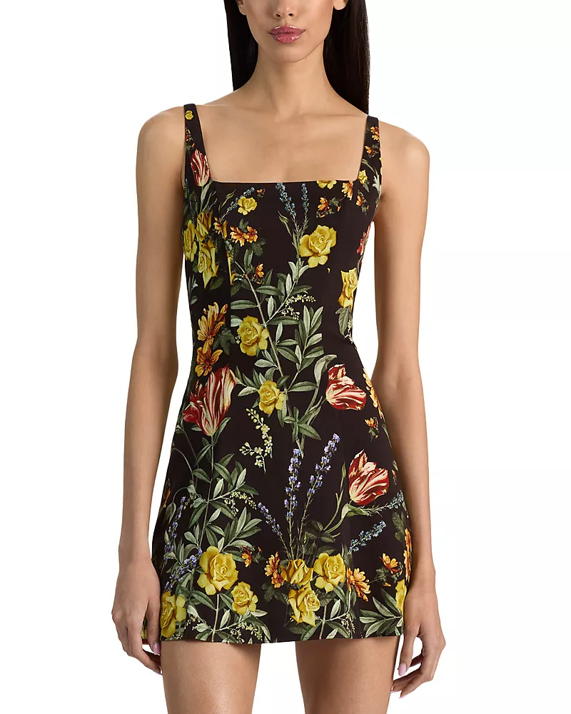 Alice and Olivia Julia Mini Sheath Dress