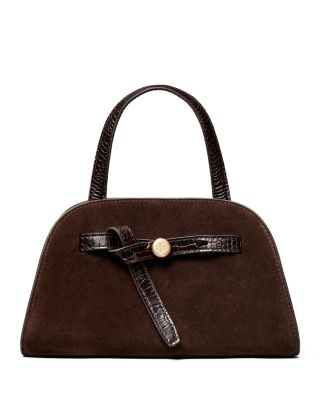 Romy Suede Small Bauletto Bag