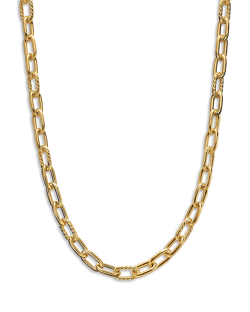 Dy Madison Chain Necklace in 18K Yellow Gold, 8.5mm
