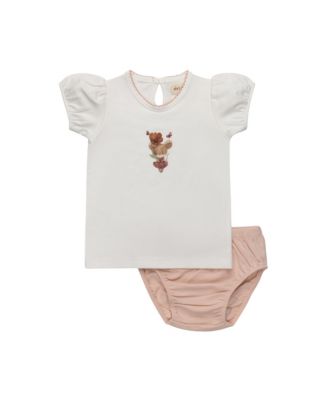 Girls' Playful Mouse Collection 2 Piece Set - Baby, Little Kid