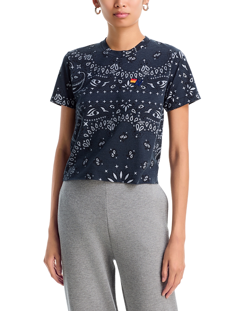 Aviator Nation Bandana Crewneck Boyfriend Tee