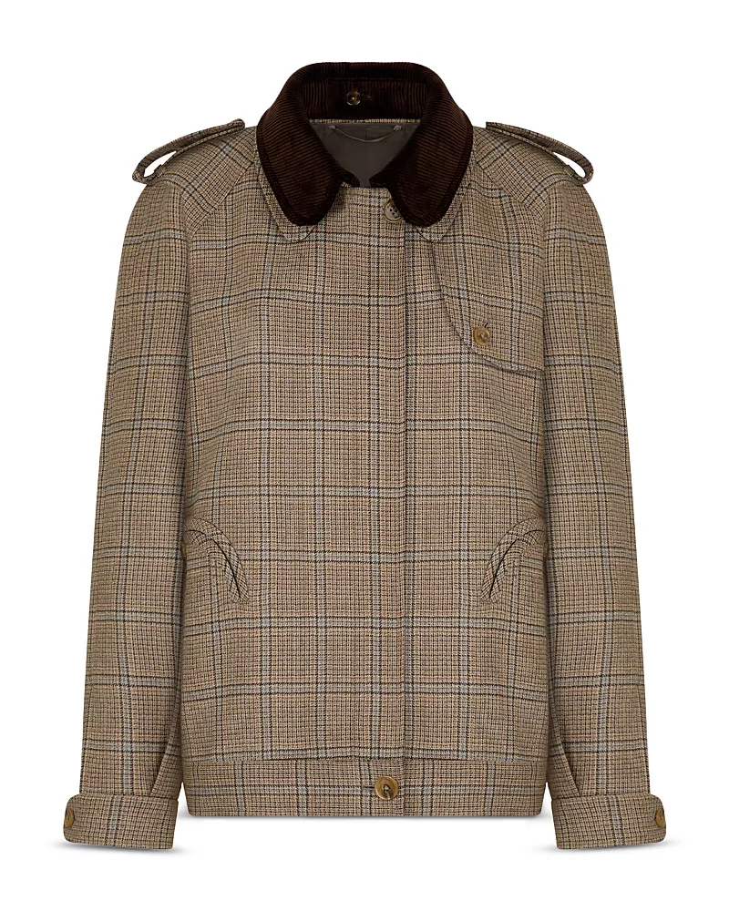 BLAZE Milano Saona Chausie Wool Trench Coat
