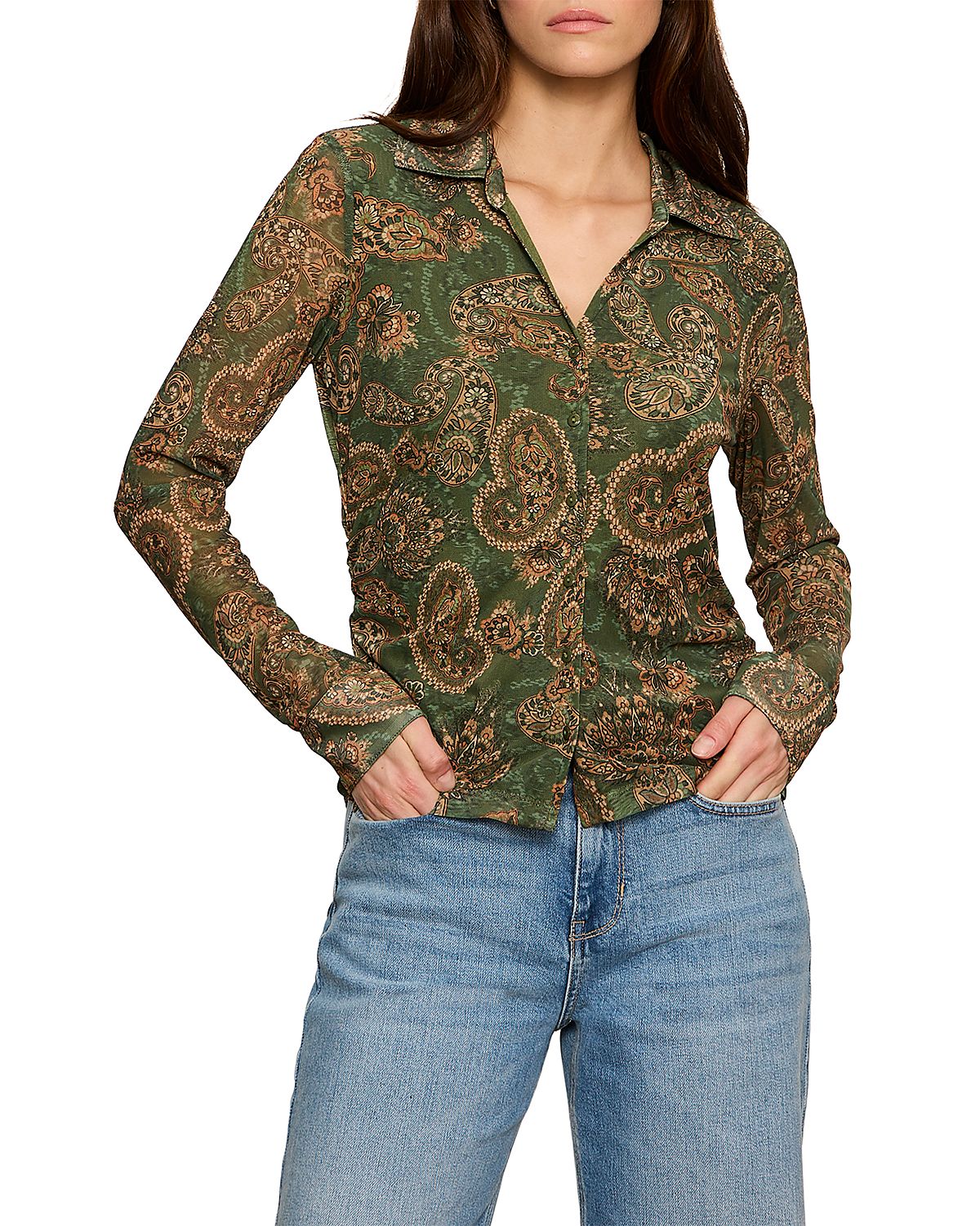 Sanctuary Juno Button Front Shirt