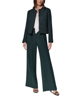 Fringe Trim Open Front Jacket - thumbnail 4